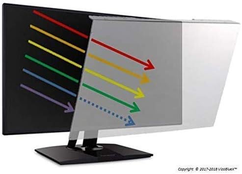 VizoBlueX 27-28 inch Anti-Blue Light Filter for Computer Monitor. Blue Light Monitor Screen Protector panel (24.8"x14.6") Fits LCD TV PC Mac Monitors