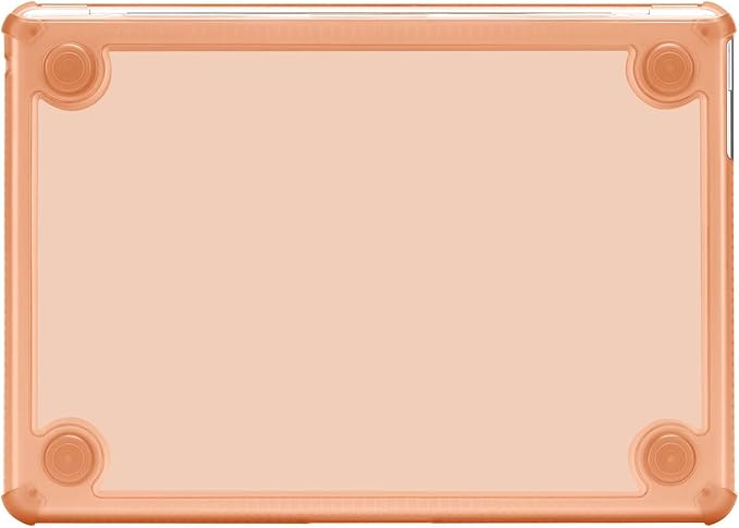 MOSISO Compatible with MacBook Air 13 inch Case M5 2026 M4 2025 M3 M2 2024-2022 A3449 A3240 A3113 A2681,3 in 1 Kit Crack-Resistant Heavy Duty Protective Plastic Hard Case with TPU Bumper,Cosmic Orange