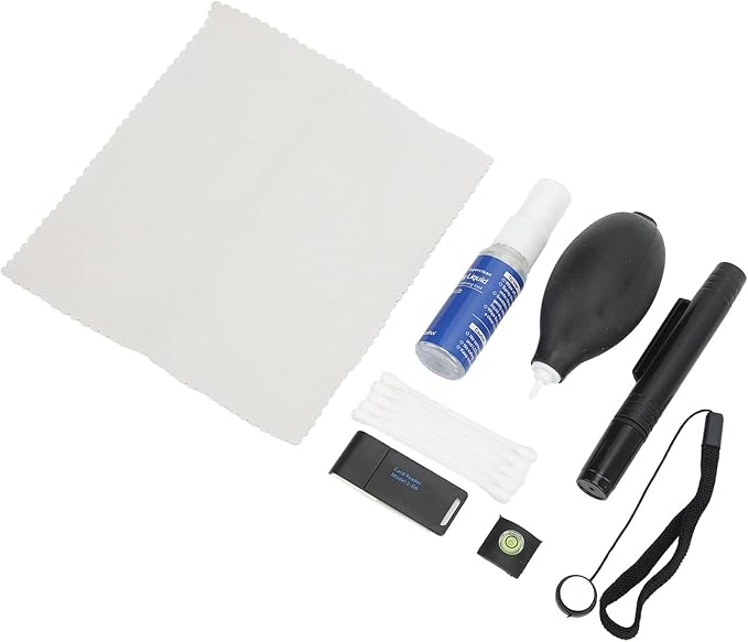 9 in 1 Camera Cleaning Kit with Dust Blower, Lens Pen, Cleaning Cloth for Laptop, Earbud, Lens, LCD Screen - Gentle Dust Removal, Multi - Surface Cleaning, Ideal for Photography - Image 9