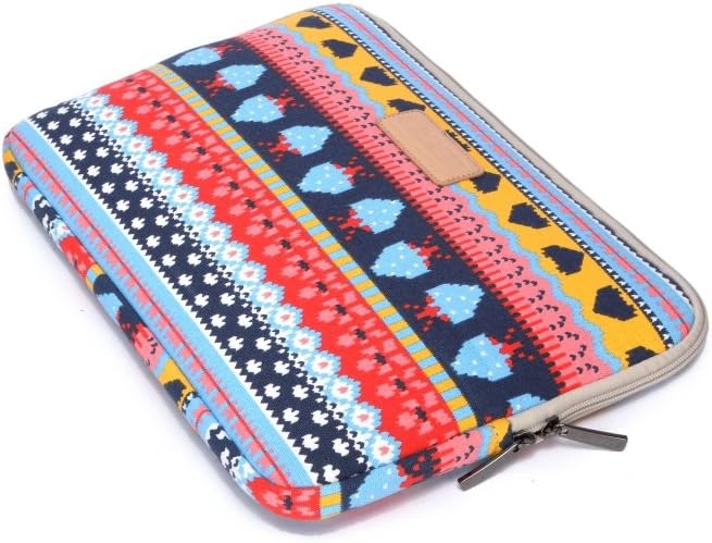 BSLVWG 10 Inch Laptop Sleeve Multi-Color & Size Choices Case/Water-Resistant Neoprene Notebook Computer Pocket Tablet Briefcase Carrying Bag/Pouch Skin Cover