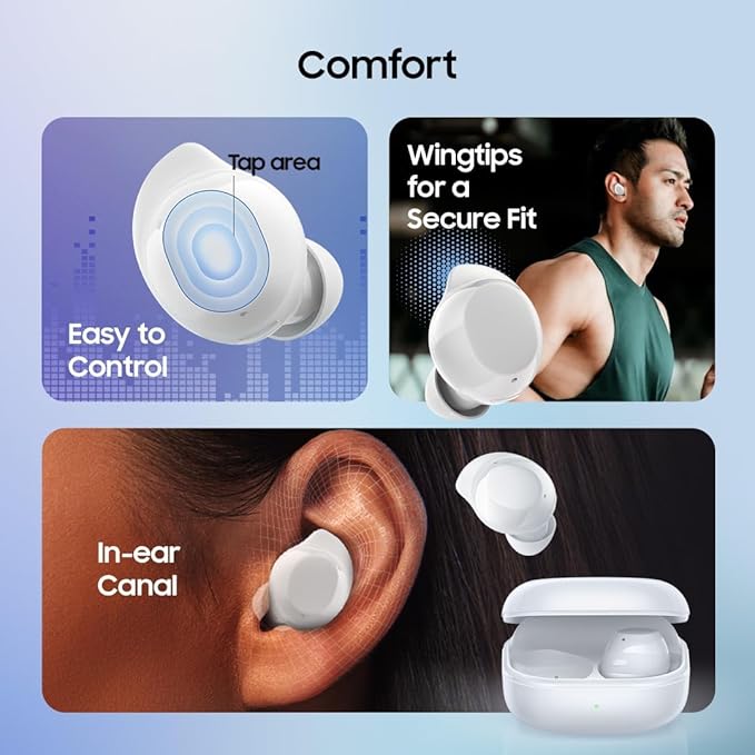 Samsung Galaxy Buds Core SM-R410 (2025) | Latin American Stock | Bluetooth 5.4 | Active Noise Cancelation | up to 35h Continuous Music Playblack - (White)