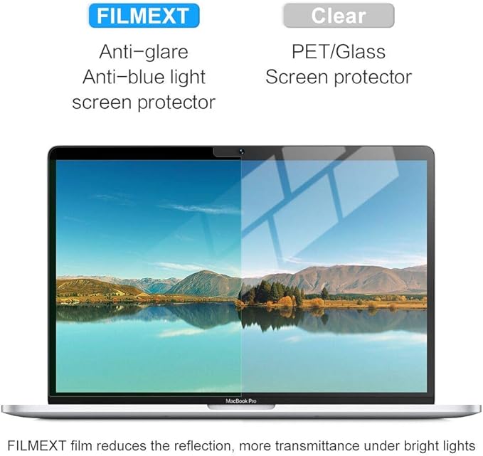 for Macbook Air Screen Protector 13 inch 2021 Anti-Glare Anti-Blue Light Screen Filter,Eye Protection Blue Light Blocking Filter for Macbook Air 13" (2021-2018) M1 A2337 A1932 A2179 (Not Fit Air 13.6")