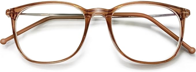 VISOONE Light Weight Slip Resistant Blue Light Blocking Computer Glasses with Anti Glare UV400 for Man Women GAEL