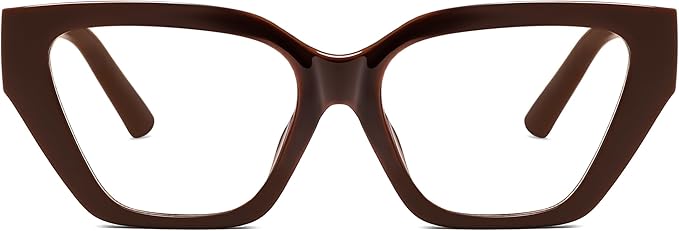 FEISEDY Women Cat Eye Blue Light Blocking Glasses Trendy Cateye Design for Daily Wear B0350