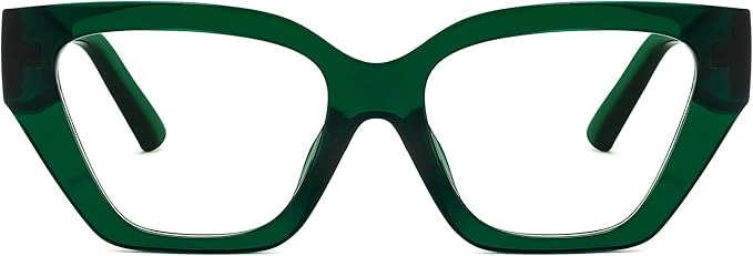FEISEDY Women Cat Eye Blue Light Blocking Glasses Trendy Cateye Design for Daily Wear B0350