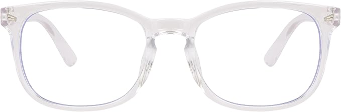 Blue Light Glasses for Woman Men | 99% Blue Light Blocking Glasses | Computer Glassess | Gaming | TV Phone Screen Reader Square Frame | Anti Eyestrain & UV Glare,1 Pack
