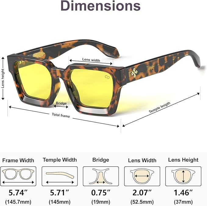 VISOONE Gamer Glasses Professional Blue Light Filter with Anti-Fatigue and Anti-Glare for Men and Women RIVER