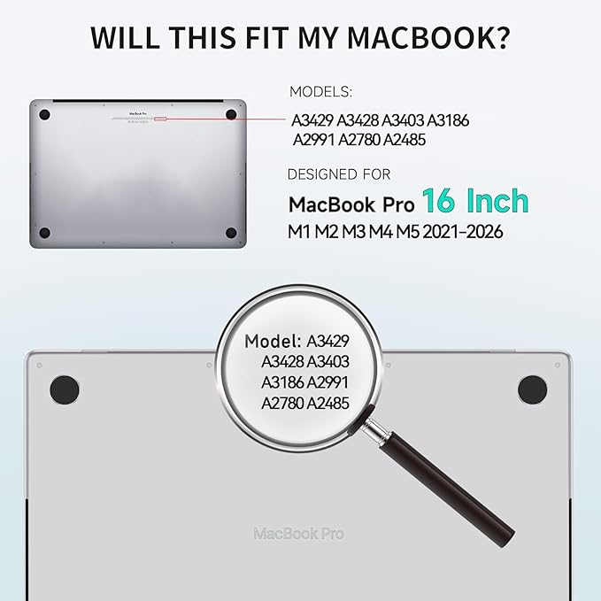 Magnetic Privacy Screen for MacBook Pro 16 Inch (2021-2026, M1, M2, M3, M4 ,M5),Removable Anti Glare Blue Light Filter for Mac 16.2In Laptop Privacy Filter Shield Protector