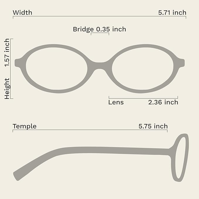 livho Blue Light Glasses for Women – Y2K Aesthetic Frame with Blush Pink Case, 90s Vibe for Screen Time Blue Light Blocking