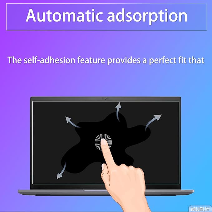 (2 Pack ) 14.5" Laptop Tempered Glass Screen Protector for 14.5 Inch HP/Dell/Lenovo/Acer/Samsung 14.5" 16:10 Laptop 9H Hardness, Ultra Clear Scratch Resistant Anti-Fingerprint (W 312 x H 195 mm)