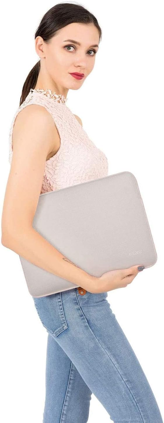 MOSISO Laptop Case 13 inch, 13 inch Laptop Sleeve Bag Compatible with MacBook Air M5 M4 M3 M2 M1 2026-2018 / Neo/Pro M2 M1 2026-2016, Neoprene Computer Sleeve Bag with Small Case, Rock Gray