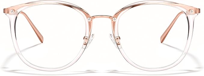 Cyxus Blue Light Glasses for Woman, Stylish Cat Eye Blue Light Blocking Computer Glasses for Working, Laptop and Screen Use