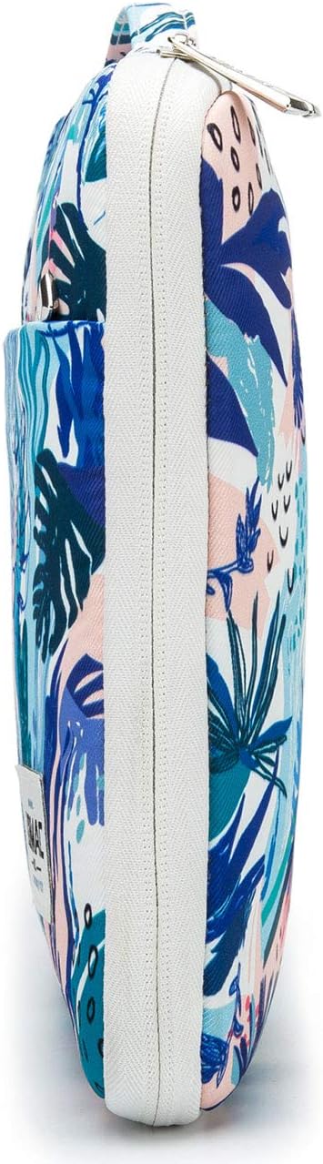 Kinmac 360 Degree Protective Laptop Sleeve Case Bag with Handle for MacBook Air 15 inch and 15 inch-15.6 inch HP Lenovo Dell ASUS Acer Notebook Computer (Sea Grass)
