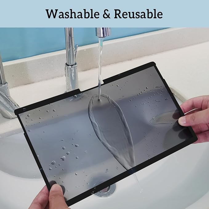 ZOEGAA Surfcae Pro 13 inch Privacy Screen, for Microsoft Surface Pro 11/10/9/8/X, Removable Privacy Screen and Reusable Anti-Spy Anti-Glare Anti Blue Light Protector