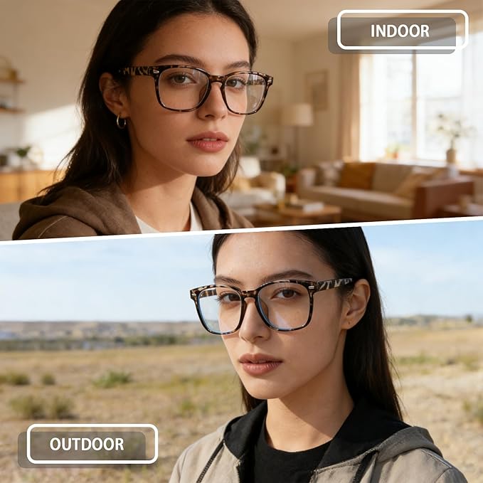 BIRDDIE Blue Light Blocking Glasses for Women & Men, UV400 Anti-Glare Computer Glasses for Gaming,Reading & Eye Strain Relief