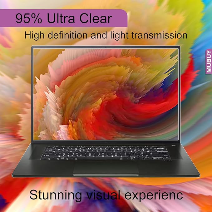 11.6" Laptop Tempered Glass Screen Protector for HP/Dell/Sony/Samsung/Lenovo/Acer/MSI/LG/Razer Blade 11.6 inch Aspect Ratio 16:9 Laptop, 9H Hardness, Fingerprint Resistant(257x145mm/ W x H)