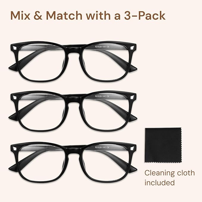 Gaoye Stylish Eyewear Frame Accessories - Blue Light Glasses for Woman - Computer Glasses for Blue Light Blocking