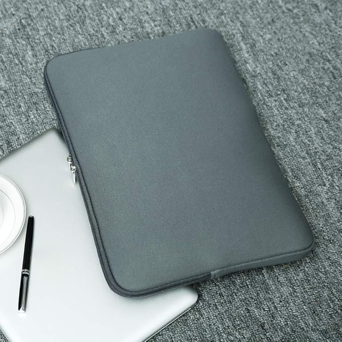 RAINYEAR 16 Inch Laptop Sleeve Soft Case Padded Bag Specially Compatible with 16" MacBook Pro M1 M2 M3 M4 M5 Pro/Max A2141 A2485 A2780 A2991 A3403 A3186 A3428 A3429 (Gray)