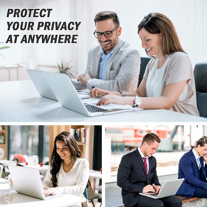 PYS Laptop Privacy Screen Shield 14 Inch, Privacy Screen Protector for 14In Laptop 16:9 Aspect Ratio,Anti Glare/Blue Light/Scratch Compatible with Lenovo/HP Envy/Dell/Acer/Samsung/Asus/Toshiba