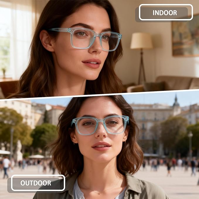 BIRDDIE Blue Light Blocking Glasses for Women & Men, UV400 Anti-Glare Computer Glasses for Gaming,Reading & Eye Strain Relief
