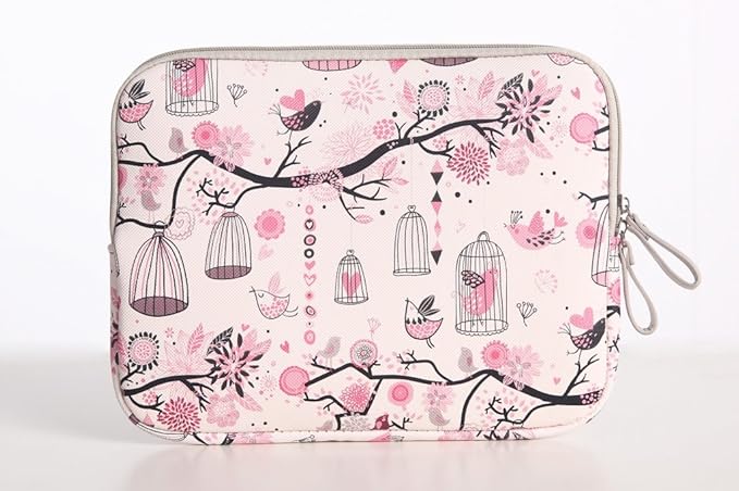 BSLVWG 13 Inch Laptop Sleeve Case, Water-Resistant Neoprene Notebook Computer Pocket Tablet Briefcase Carrying Bag/Pouch Skin Cover