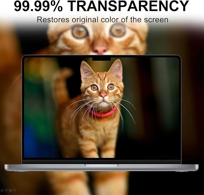 2Pack- 9H Tempered Glass 14" Screen Protector for 2026 MacBook Pro 14.2 Inch Screen Protector (2026-2021 M5, M4, M3, M2,M1 Pro/Max Chip), Bubble Free, Ultra Thin HD Transparency, Anti Scratch