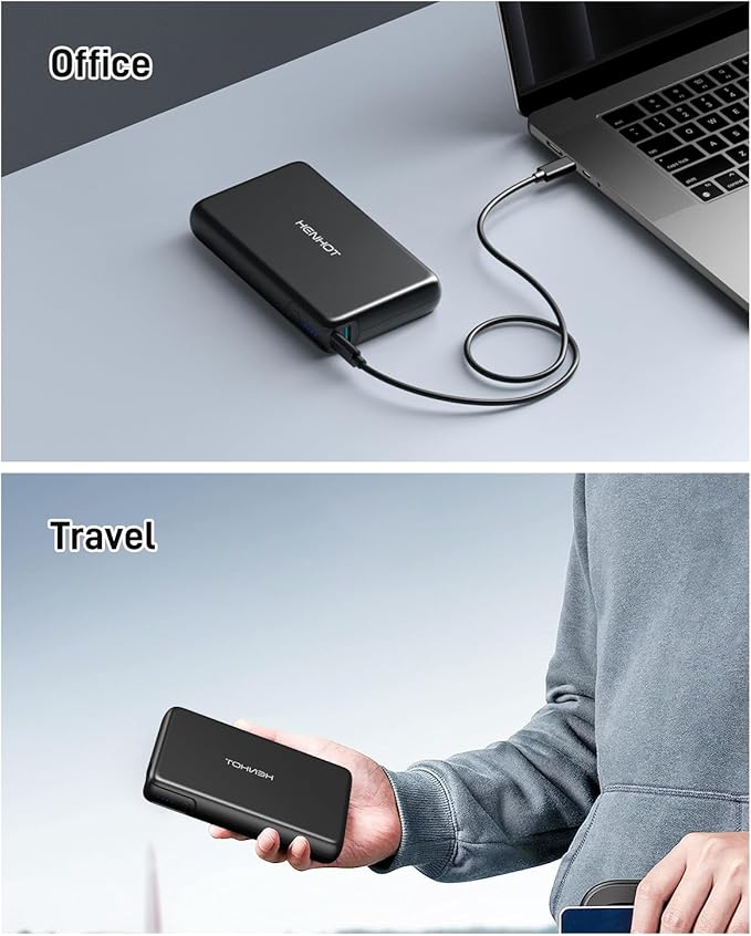 100W Power Bank, 30000mAh Laptop Portable Charger USB-C PD Fast Charging Laptop External Battery Pack for Dell,MacBook,HP,Asus,Lenovo,Steam Deck,Switch,iPhone,Galaxy, iPad and More