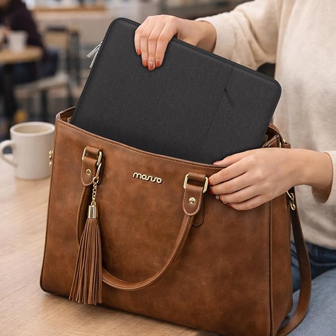 MOSISO Laptop Case 13 inch, Laptop Sleeve Compatible with MacBook Neo/Air/Pro 13 inch with A18/M5/M4/M3/M2/M1 Chip 2026-2016, Polyester Vertical Computer Sleeve Bag with Pocket, Black