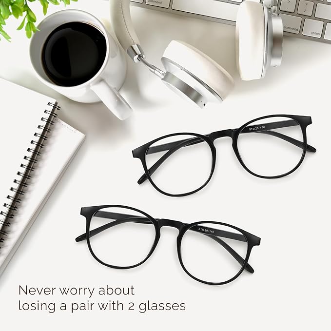 IBOANN Blue Light Glasses for Woman/Men, Fashion Blue Light Glasses Men, Fake Glasses Help Reduce Screen Fatigue