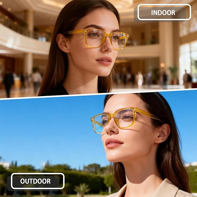 BIRDDIE Blue Light Blocking Glasses for Women & Men, UV400 Anti-Glare Computer Glasses for Gaming,Reading & Eye Strain Relief