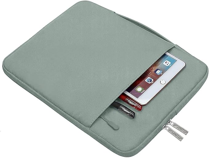 MOSISO Laptop Case 16 inch, 15-15.6 inch Laptop Sleeve with Handle Compatible with MacBook Pro 16 inch, HP, Acer, Dell, Lenovo, ASUS Notebook, Polyester Multifunctional Computer Bag, Antique Green