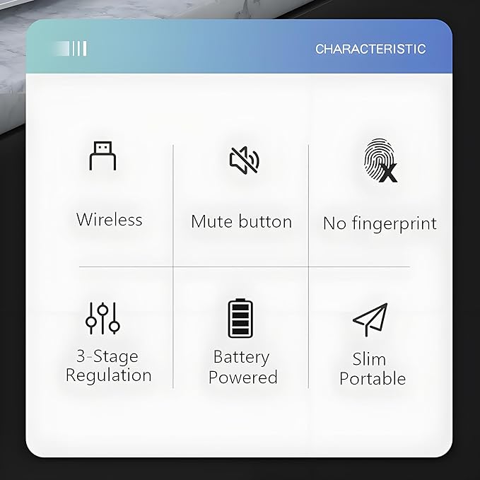 Wireless Mouse,3 Silent Mice and 1 Mouse Pad Combo, Portable Mobile Optical Office Mice, 2.4 GHz with USB Mini Receiver,3 Adjustable DPI for Notebook, PC, Laptop, Computer, Desktop - 3 Silver