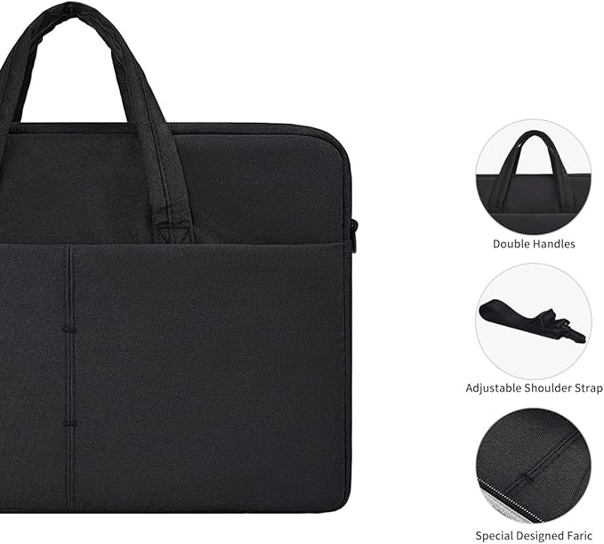 17-17.3 Inch Laptop Case Sleeve for HP 17.3/ Pavilion 17/ Envy 17/ OMEN 17, Acer Chromebook 17, Asus Vivobook Pro, Dell Inspiron 17 Notebook Computer Bag(Black)