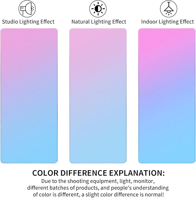 Bloss Blue Desk Mat, Non-Slip Desk Pad Mat Protector, Large Mouse Pad for Keyboard and Mouse, Mousepad with Stitched Edges, Keyboard Pad for Gamer, Office(35.4×15.7 Inches)