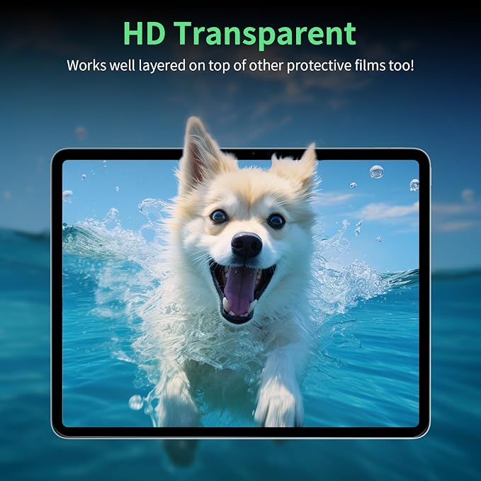 Privacy Screen Protector Compatible with iPad Air 11 M2/M3 (6/7th Generation,2024/2025), Anti-Glare Blue Light Film Anti-Spy Filter, Bubble-Free Shield Easy Install Guard Removable Cover