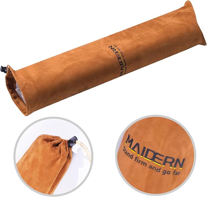 MAIDERN 40' x 16' Cork & Leather Desk Pad, XXL Reversible Gaming Home Office Mat (Black)