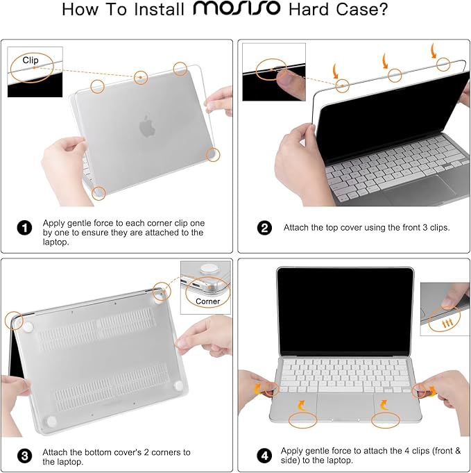 MOSISO Compatible with MacBook Neo Case 13 inch 2026 Release Model A3404 with A18 Pro Chip, Ultra-Thin Protective Crystal Hard Shell Case&Keyboard Cover&Screen Protector, Indigo