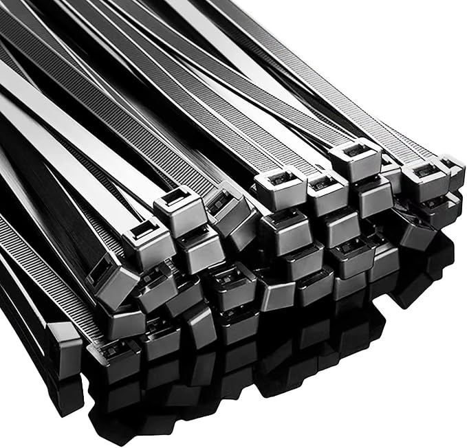 Large Zip Ties Heavy Duty 24 inch (500 Pack), 220 lb Tensile Strength for Outdoor Use, Black Cable Ties, Long Wire Ties by ANOSON - Image 8