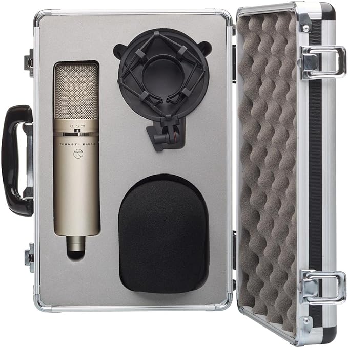 Concourse Series TAC1100 Multi-Pattern Cardioid Condenser Microphone, Large Diaphragm for Vocal Recording, Podcasting, and Streaming, XLR Output