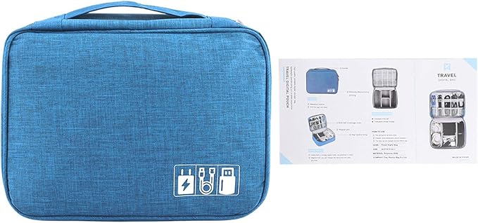 Electronic Organizer Travel Case, Travel Cord Organizer Case Pouch