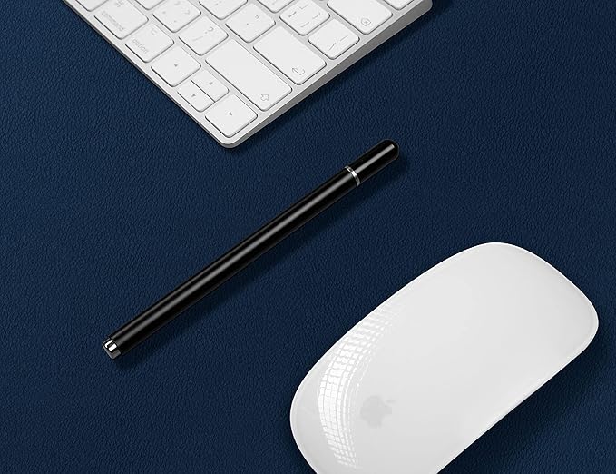 Mouse Pad Desk Protector Mat, Large PU Leather Office Desk Mat, Non-Slip Desk Pad for Keyboard and Mouse, Waterproof Desk Blotter Pad for Writing, Wide & Smooth Laptop Desk Pads, Navy (17’’X36’’)