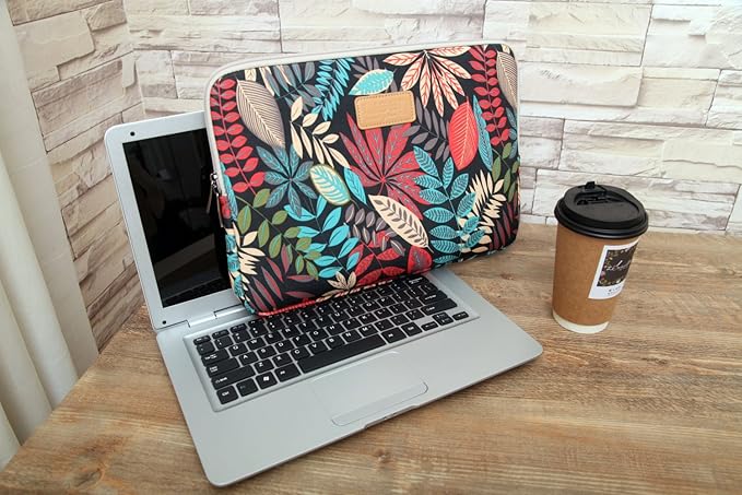 BSLVWG 13 Inch Laptop Sleeve Multi-Color & Size Choices Case/Water-Resistant Neoprene Notebook Computer Pocket Tablet Briefcase Carrying Bag/Pouch Skin Cover
