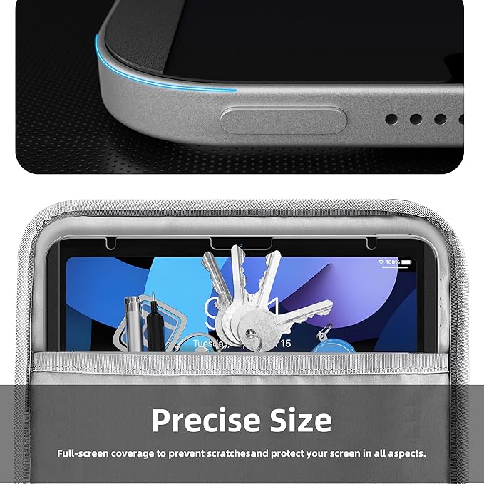 Magnetic Privacy Screen Protector Compatible with iPad Air 11 Inch (2024-2026, M2/M3/M4), Removable Anti Blue Light Glare Spy Filter, High Sensitive Bubble-Free Black Security Private Shield