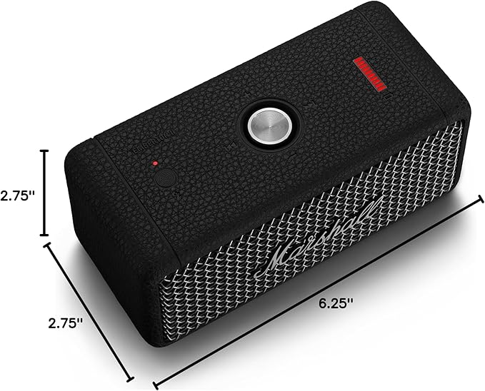 Marshall Emberton II Portable Bluetooth Speaker, Black & Steel