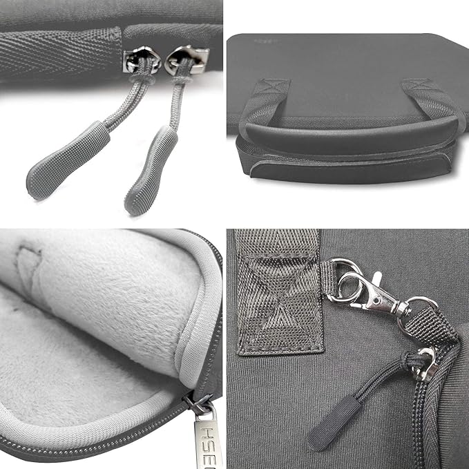 Hseok Laptop Sleeve 14 inch Case with Small Case, Compatible with MacBook Neo 14, MacBook Pro 14 M5/M4/M3/M2/M1, XPS 14 and Most 14 inch Notebooks, Neoprene Computer Handbag,DG01Y01