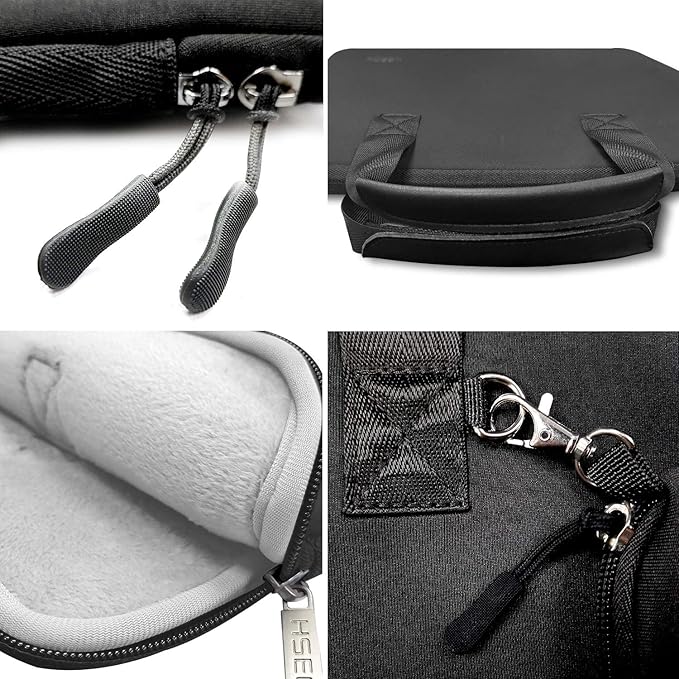 11.6 12.9 13 inch Elastic Laptop Sleeve with Small Case Compatible with 13 inch MacBook Neo Air Pro M5/M4/M3/M2/M1, iPad 13 12.9, XPS 13 and Most 11.6 12.9 13 inch Notebooks Tablets,B02K01