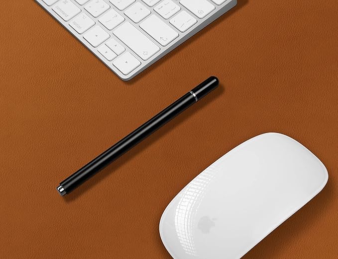 Mouse Pad Desk Protector Mat, Large PU Leather Office Desk Mat, Non-Slip Desk Pad for Keyboard and Mouse, Waterproof Desk Blotter Pad for Writing, Wide & Smooth Laptop Desk Pads, Brown (17’’X36’’)