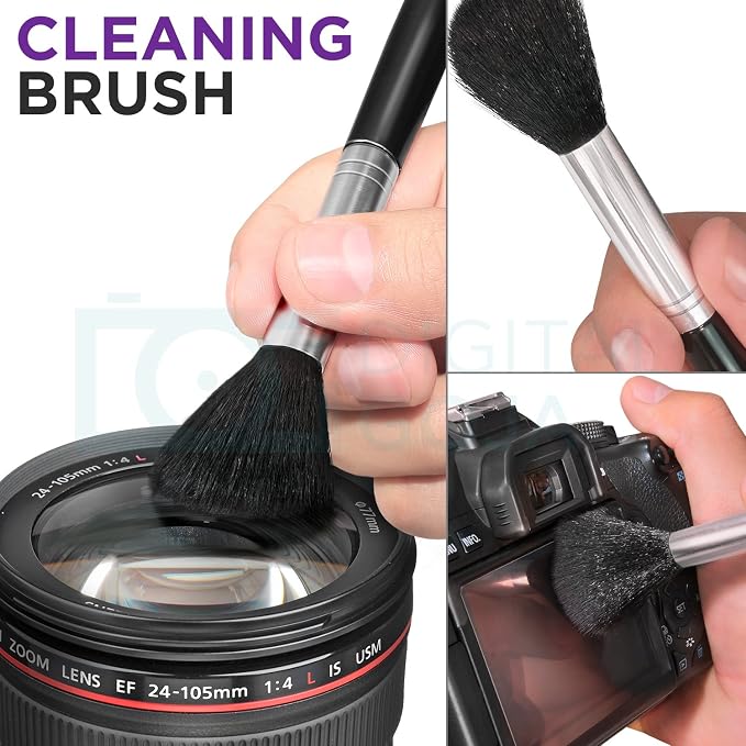 Altura Photo Camera Cleaning Kit - All Natural Lens Cleaner, Brush, Pen, Blower, Microfiber Cleaning Cloths, Tissue Wipes for Canon Nikon Sony Fuji Olympus Pentax Sigma Tamron DSLR Mirrorless Cameras - Image 9