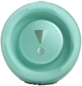 JBL Charge 5 Waterproof Portable Speaker with Built in Powerbank and gSport Carbon Fiber Case (Teal)