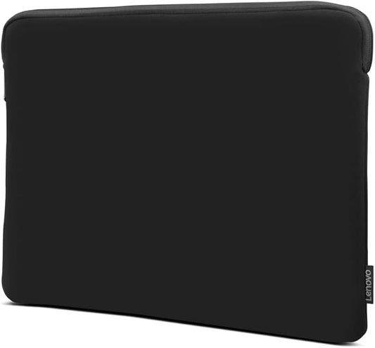 Lenovo Basic Laptop Sleeve 11 Inch Notebook/Tablet Compatible with MacBook Air/Pro Neoprene Material - Soft Fleece Lining - Zippered Top Opening - Black